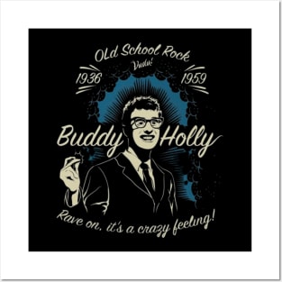 Buddy holly///Vintage for fans Posters and Art